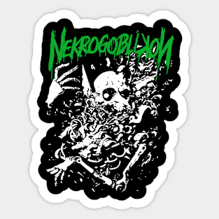 Nekrogoblikon Merch Nekrogoblikon I Love This Sticker